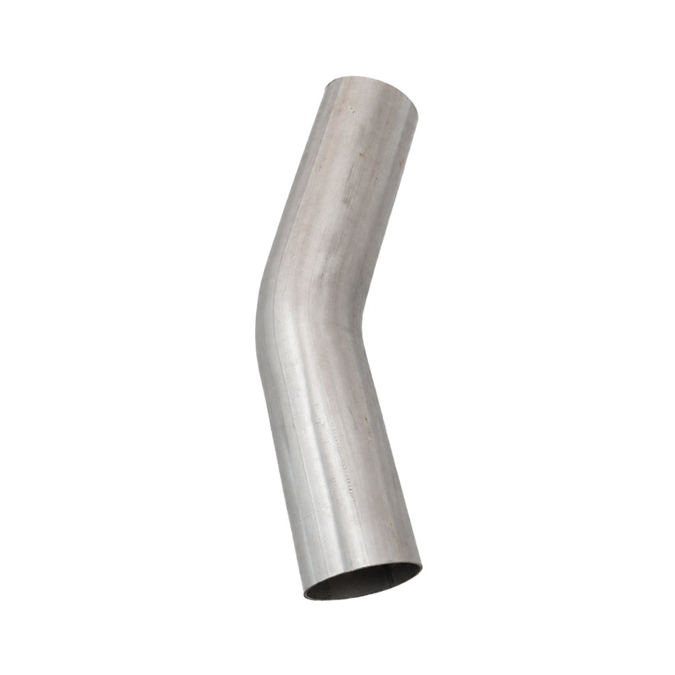 Exhaust Pipe Mandrel Bend 2 1/4 Inch (57mm OD) 30 Degree 409 Stainless Steel