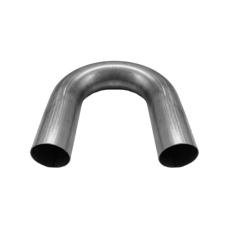 Exhaust Pipe Mandrel Bend 2 1/2 Inch (63.5mm OD) 180 Degree 409 Stainless Steel