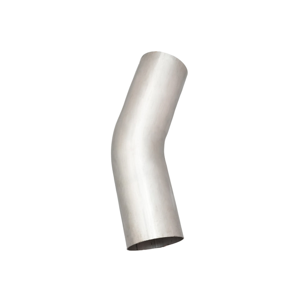Mandrel Bend 3.5 Inch (89mm OD) 30 Degree Stainless 409 Raw