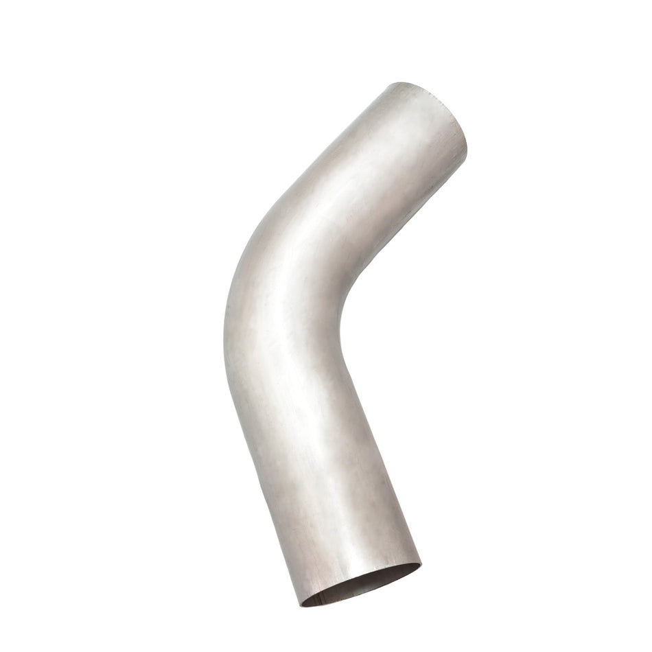 Mandrel Bend 3.5 Inch (89mm OD) 60 Degree Stainless 409 Raw