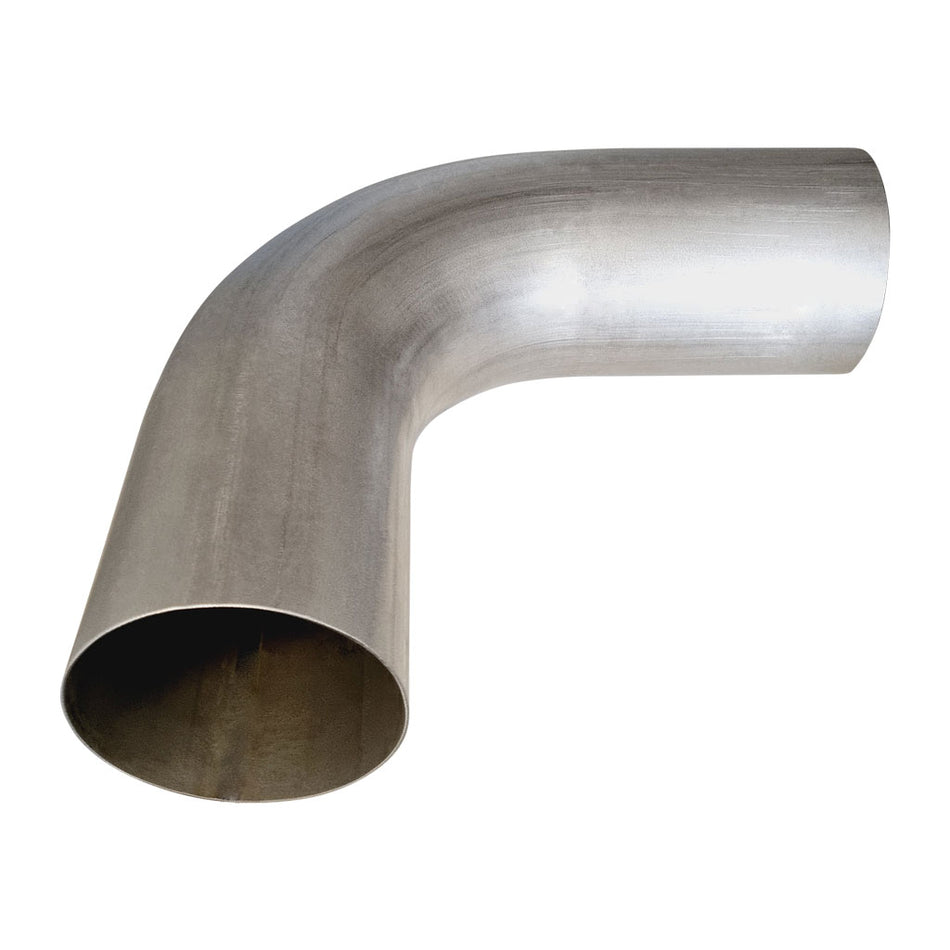 Exhaust Pipe Mandrel Bend 5 Inch (127mm OD) 90 Degree Aluminized Steel