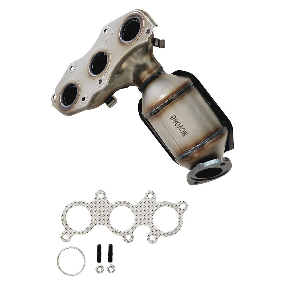 Toyota Aurion GSV40R 3.5L V6 2GR-FE (2006-12) Firewall Side Replacement Manifold Cat Euro 6 with gasket set