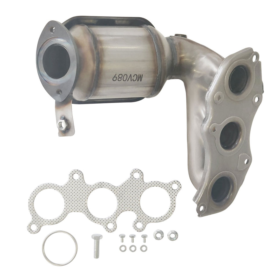 Toyota Aurion GSV40R 3.5L V6 2GR-FE (2006-12) Radiator Side Replacement Manifold Cat Euro 6 with gasket and bolts