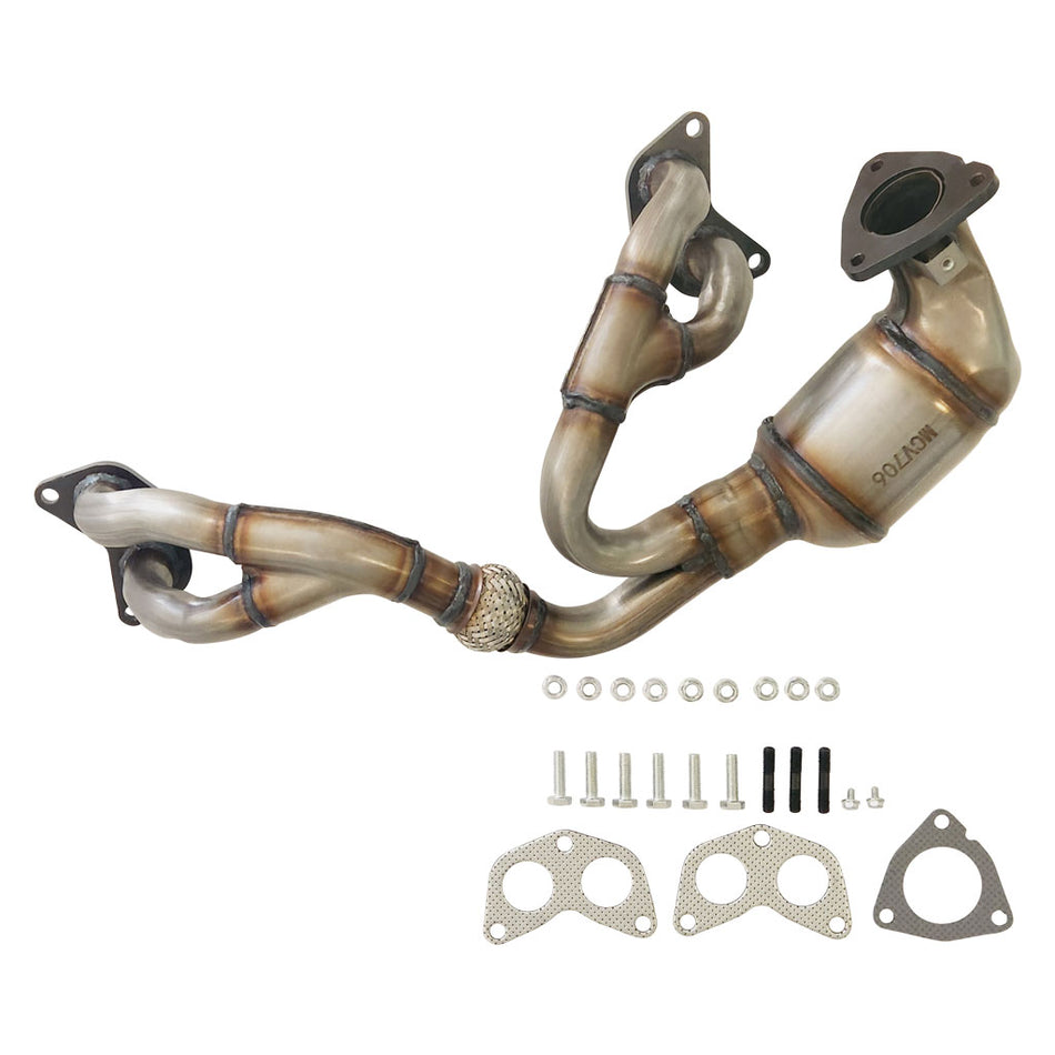 Subaru XV 2017-2023 Outback 2015-2020 Forester 2018 On Liberty 2015-2019 Impreza 2016 On 2.5L EURO6 Replacement Manifold Cat Converter stainless steel exhaust manifold with gaskets and bolts