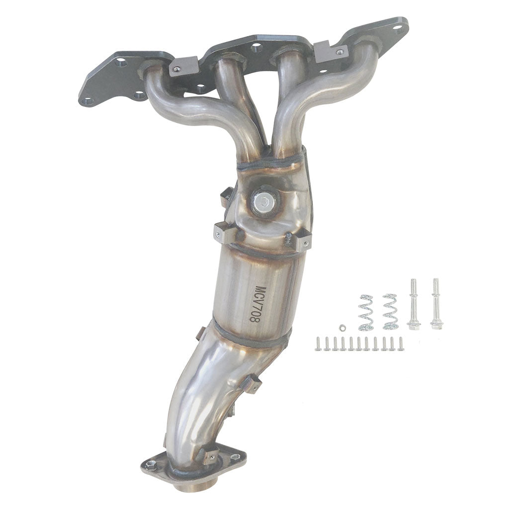 Mazda 6 2.5L Petrol L5 GH 02/08-11/12 Euro 6 Replacement Manifold Cat Converter made of stainless steel with mounting hardware