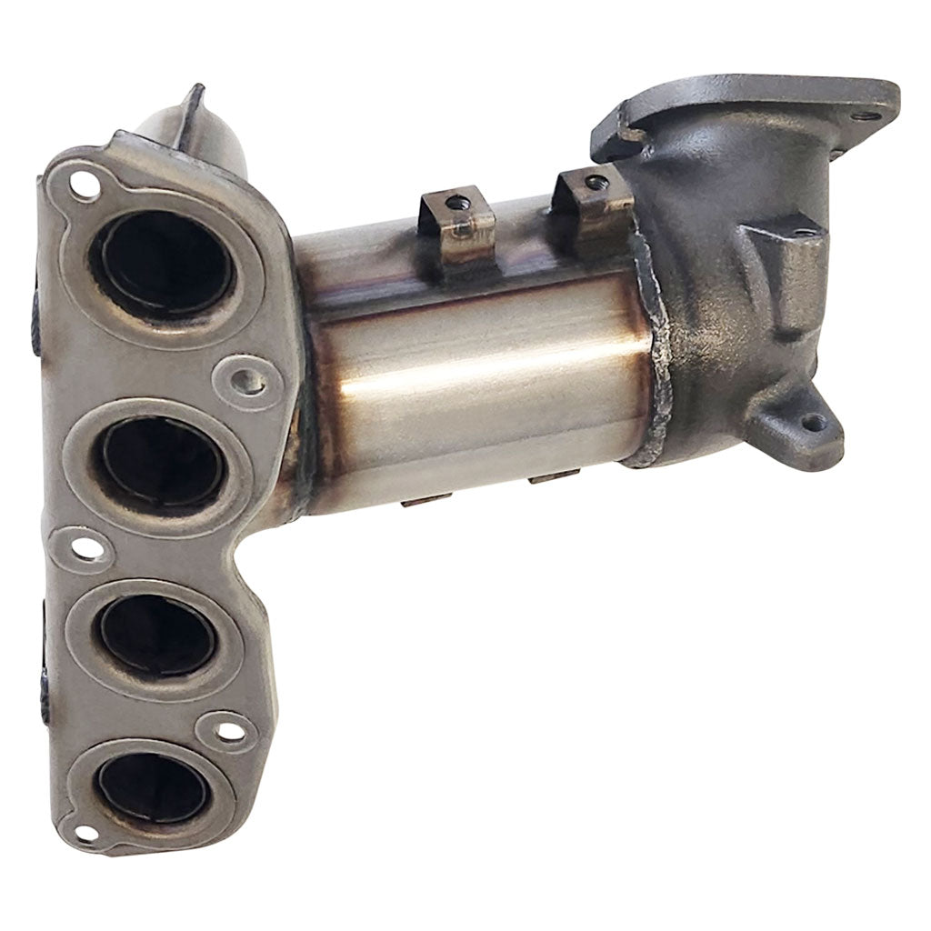 Hyundai I30 1.8L 2.0L Petrol GD, 11/14-02/17 Euro 6 Replacement Manifold Cat Converter made of stainless steel with flange mounting points.