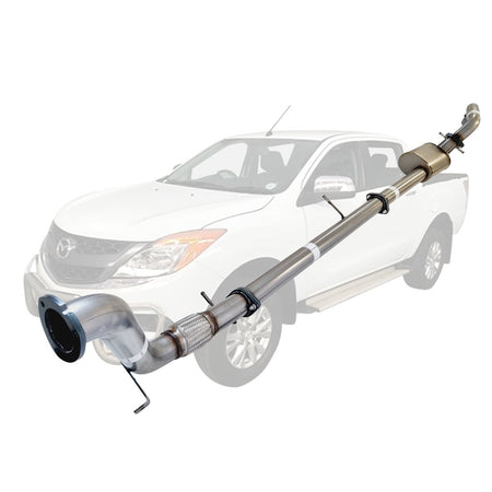 Mazda BT50 2011 - 9/2016 3.2L 3 Inch Turbo Back Exhaust stainless steel turbo back exhaust system
