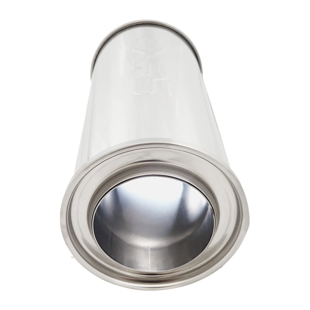 5" Round Centre/Centre Configurations Universal Mufflers | Stainless 304 | Select Your Size Length and Internal Options