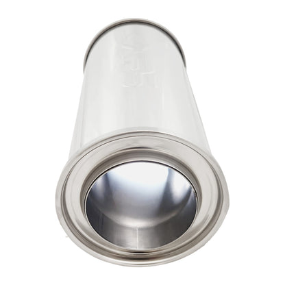 5" Round Centre/Centre Configurations Universal Mufflers | Stainless 304 | Select Your Size Length and Internal Options