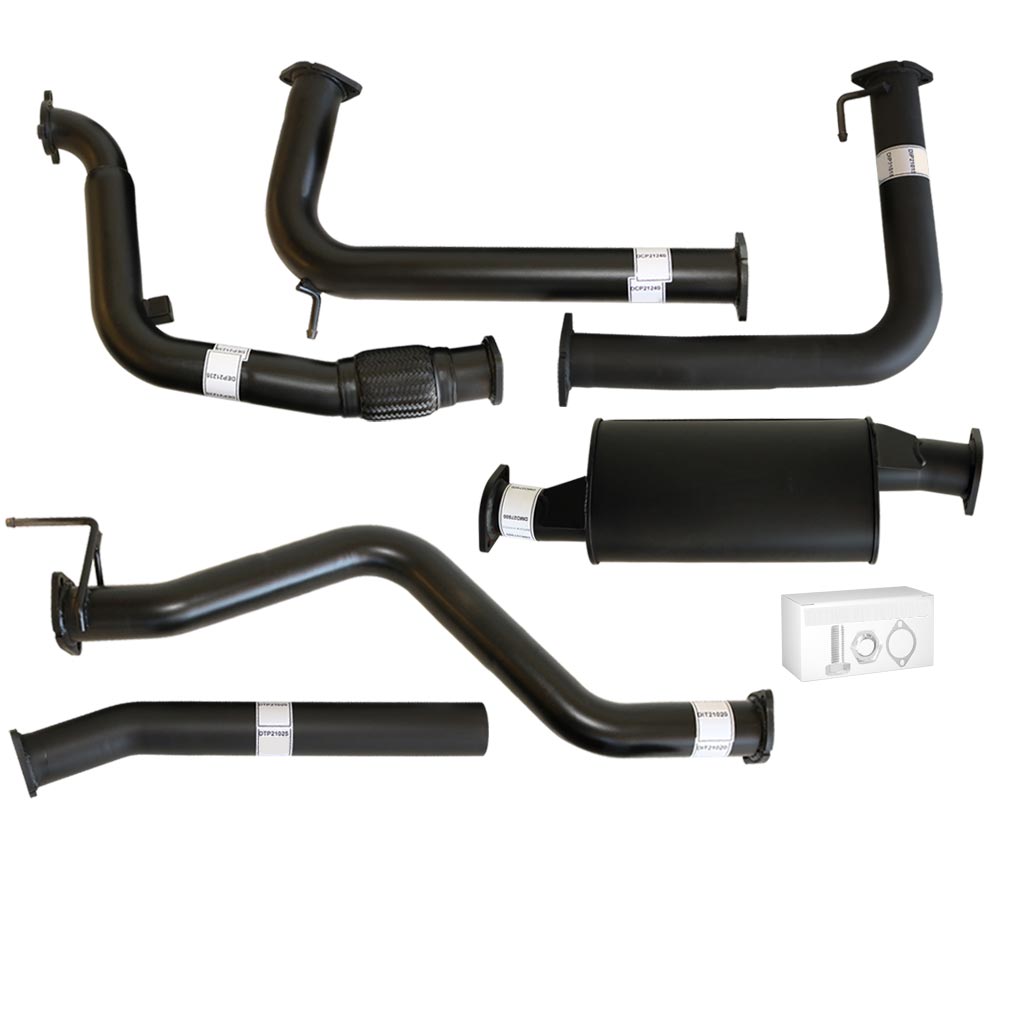Nissan Navara D40 2.5L Auto 3 Inch Turbo Back Exhaust (DPF Model) 2007 - 2016 **** Tuning required after exhaust system fitment ****