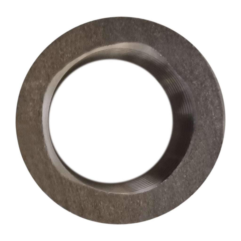 Universal Stainless Exhaust Oxygen Sensor Nut ( Bung ) 18mm x 1.5 Weld On Curved made of stainless steel for universal exhaust applications