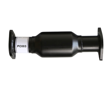 Holden Commodore VL VN VP VR VS Bolt On Race Cat 2.5 Inch 100Cpsi 100 Cell black metal exhaust component with flanged ends