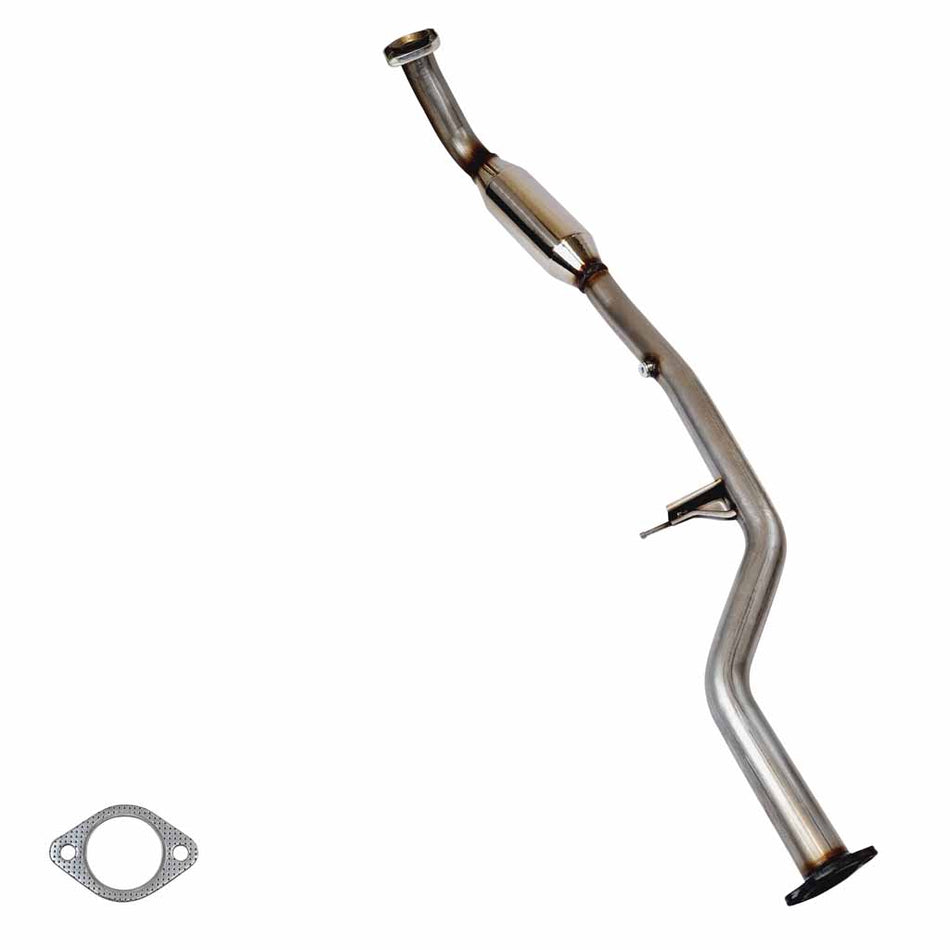 Ford Falcon BA BF 6Cyl Replacement Cat Converter - High Flow 100 Cell stainless steel exhaust pipe with gasket and flanged ends