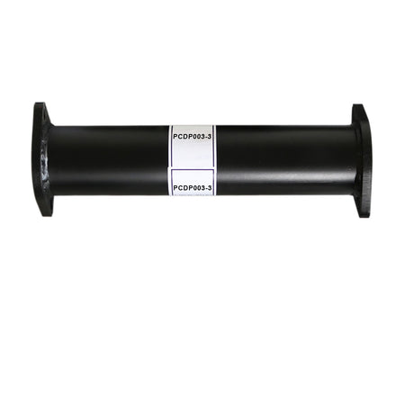 Commodore VL VN VP VR V6 V8 And VS V8 3 Inch Catalytic Converter Delete Pipe black metal pipe with flanged ends for exhaust system replacement