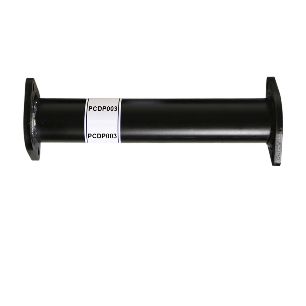 Commodore VL VN VP VR V6 V8 And VS V8 2.5 Inch Catalytic Converter Delete Pipe black steel tube with flange ends