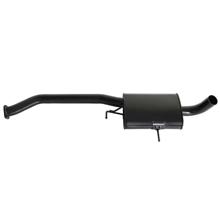 Commodore VN VP VR V6 V8 And (VS V8 Only) Sedan 2.5 Inch Catback Exhaust With Muffler in black steel construction
