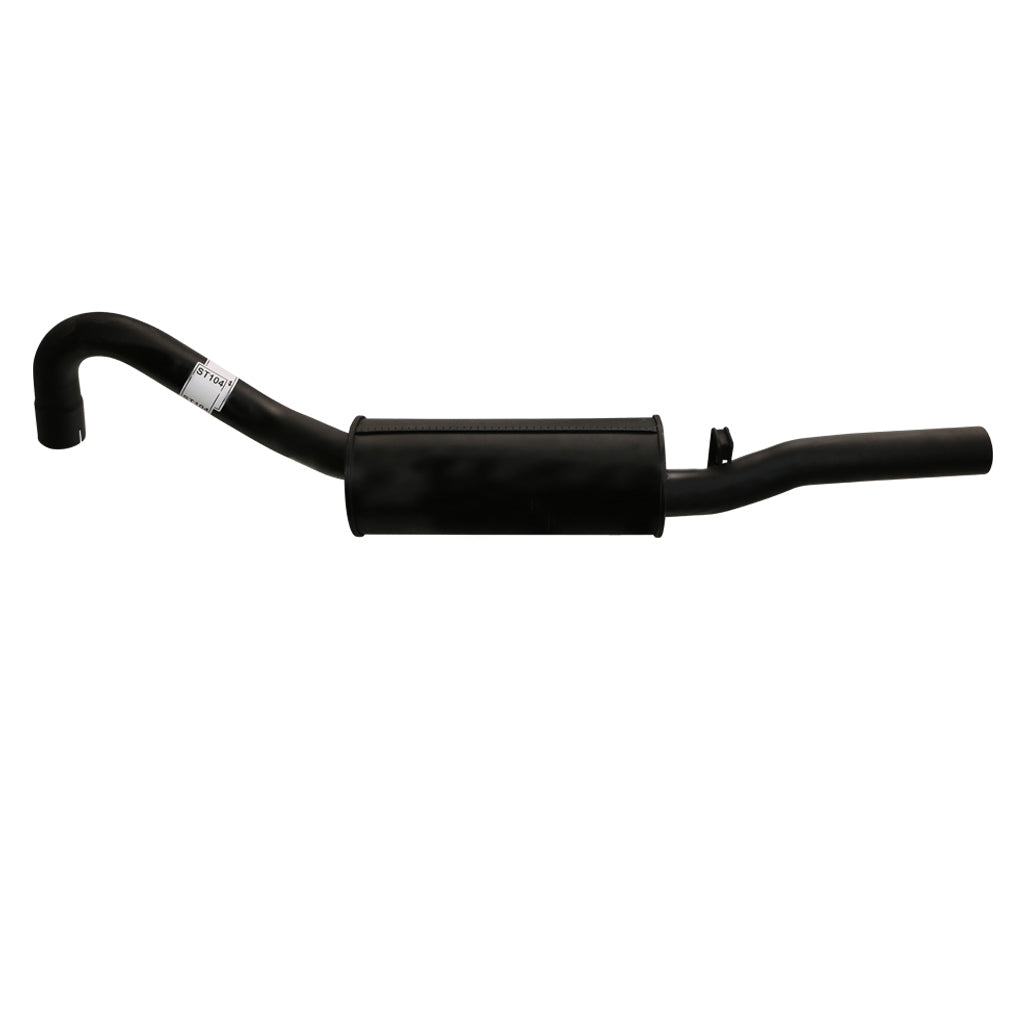 Holden Commodore VB-VR V6 V8, VS (V8 Only) Sedan 2.5 Inch Exhaust Rear Muffler - Solid Axle Suitable With Existing DEA Components Only.