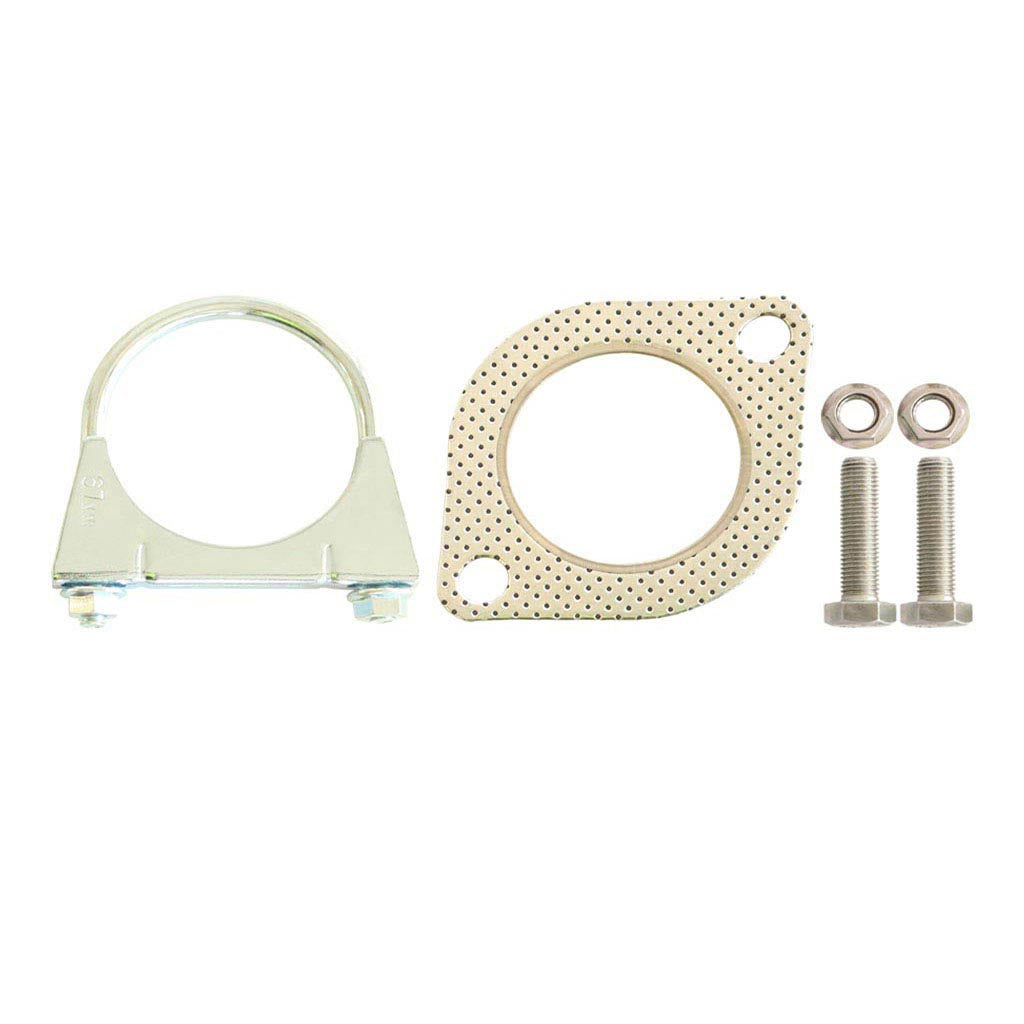 Holden Statesman VQ VR 3.8L V6 - 2.5 Inch Exhaust Cat Back With Rear Tailpipe hardware kit including clamp, gasket, bolts, and nuts