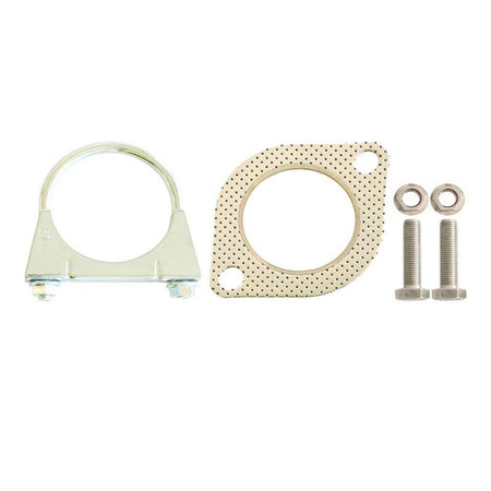 Holden Statesman VQ VR 3.8L V6 - 2.5 Inch Exhaust Cat Back With Rear Tailpipe hardware kit including clamp, gasket, bolts, and nuts