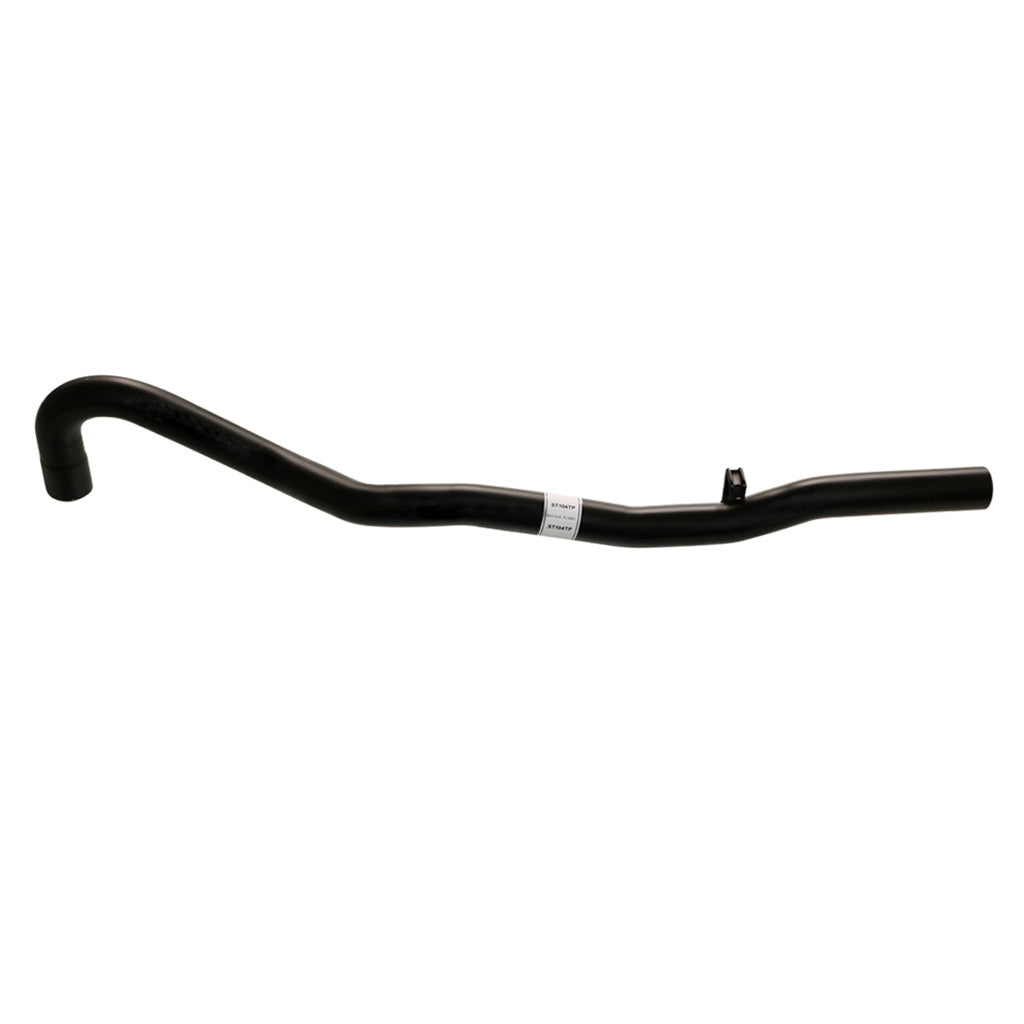 Commodore VS V6 Sedan (Live Axle) 2.5" Exhaust System With Tailpipe made of black coated metal pipe with mounting bracket