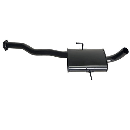 Commodore VS V6 Sedan (Live Axle) 2.5" Exhaust System With Tailpipe black coated steel muffler and piping assembly