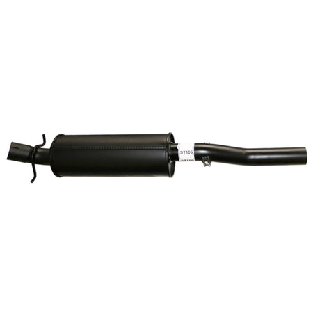 Holden Commodore VS V6 Sedan IRS 2.5 Inch Catback System With Rear Dual Outlet Muffler in black steel finish
