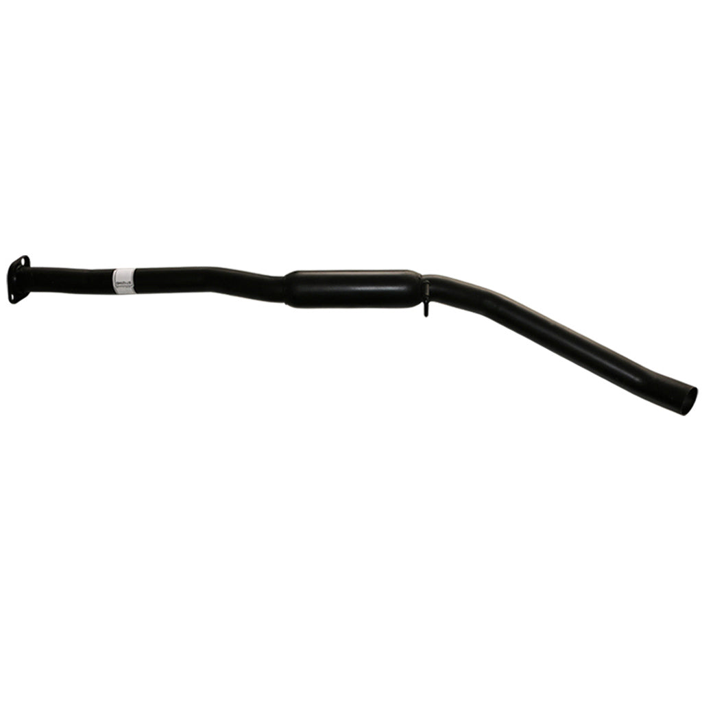 Holden Commodore VY SERIES II V6 Sedan 2.5" Catback Exhaust Hotdog And Tailpipe in black steel pipe with flange end