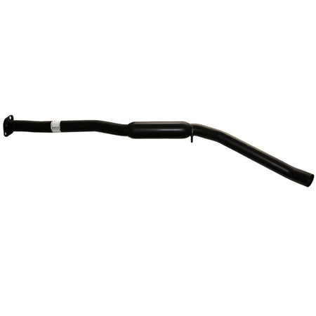 Holden Commodore VY SERIES II V6 Sedan 2.5" Catback Exhaust Hotdog And Tailpipe in black steel pipe with flange end