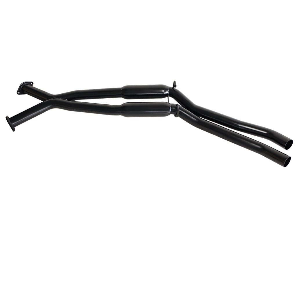 Commodore And Monaro VT VX VY VZ V8 Sedan Twin 2.5 Front Exhaust With Hotdog Suitable With Existing DEA Components Only.