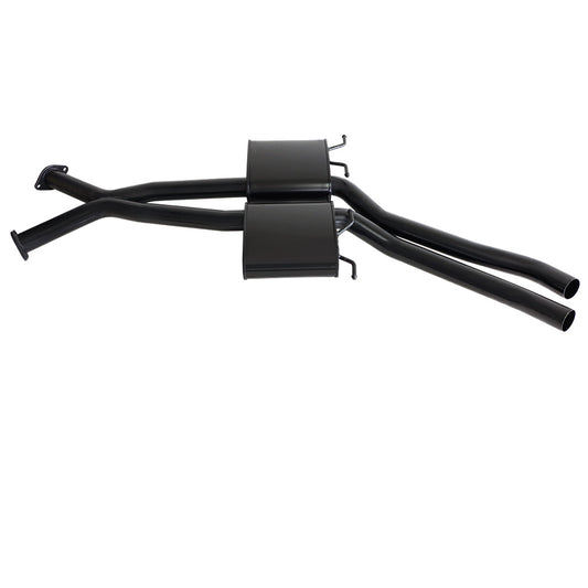 Holden Commodore VT VX VY VZ V6 V8 Sedan Twin 2.5 Inch Exhaust Front Muffler Suitable With Existing DEA Components Only.