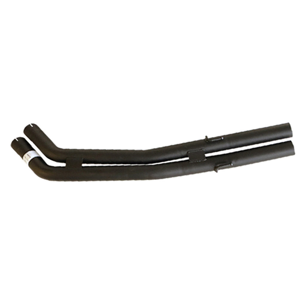 Holden Statesman WH WK WL V8 5.7L 6L Twin 2.5" Catback Exhaust Muffler/Tailpipe in black steel tubing