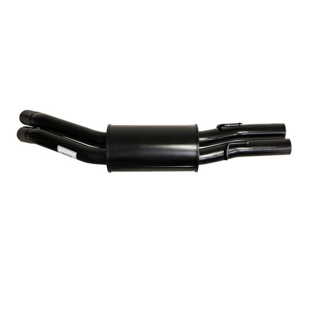 Holden Commodore VT VX VY VZ V8 & VZ V6 Ute Wag Twin 2.5" Exhaust Muffler/Hotdog black coated steel muffler component