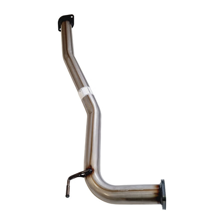 XPS Commodore VE VF Sedan Wagon Twin 2.5 Inch Stainless Cat Back Exhaust Angle Cut Tips stainless steel pipe section with flanges and welded bracket