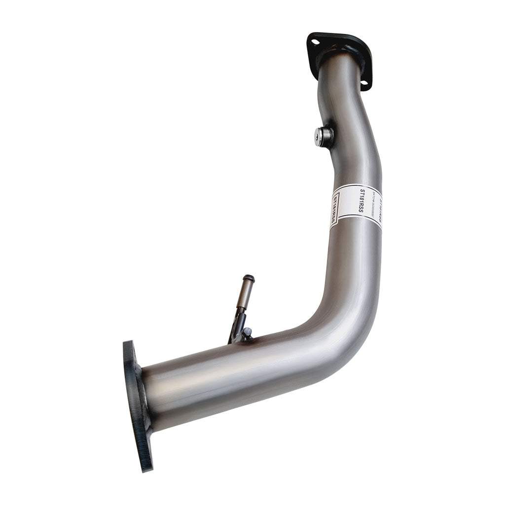 Xps Commodore VE VF Ute And Statesman WM WN Twin 2.5 Inch Stainless Cat Back Exhaust Angle Tips pipe section
