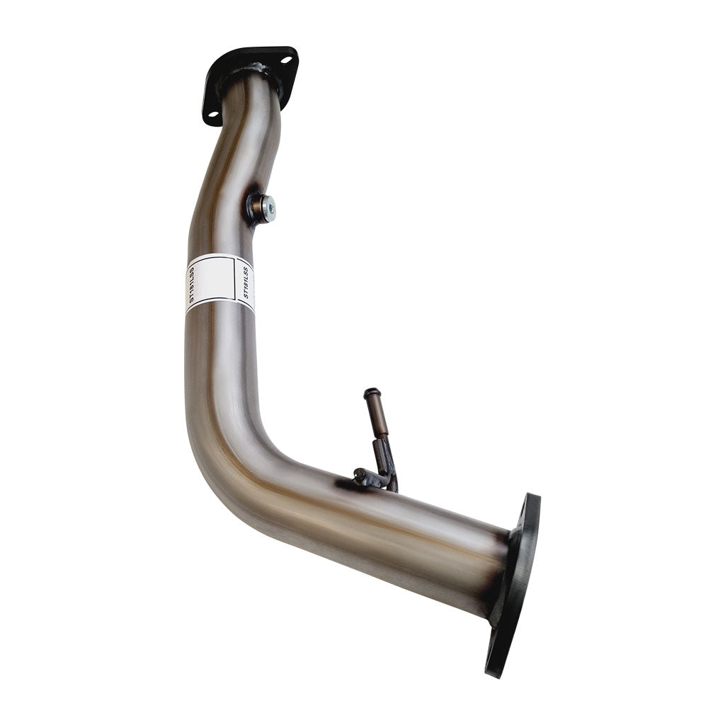 Xps Commodore VE VF Ute Twin Statesman WM WN 2.5 Inch Stainless Cat Back Exhaust Straight Tips, stainless steel pipe with flanges