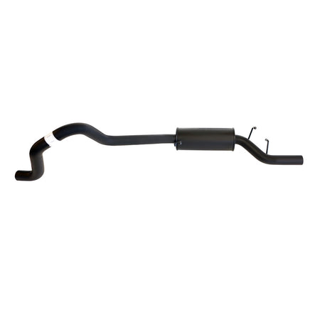 Falcon EA EB EL EF AU 6Cyl 4L Wagon 2.5 Inch Catback Exhaust - Rear Muffler in black coated steel with muffler section