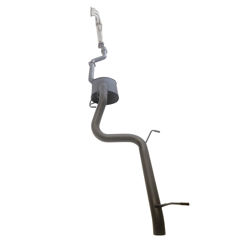 Ford Falcon FG XR6 Sedan 2.5 Inch Exhaust With XPS Extractor Rear T/Pipe And Hiflow Cat, steel construction