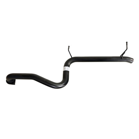 Ford Falcon FG Sedan XT 2.5 Inch Catback Exhaust System Non XR6 Tailpipe Rear in black steel tube with mounting brackets