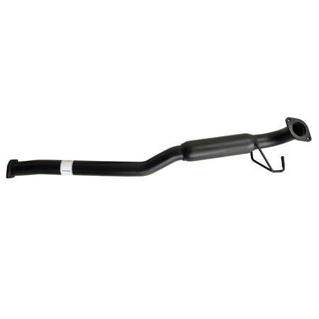Falcon FG XR6 Sedan 2.5" Catback Exhaust System With Hotdog And Muffler And Tips in black steel pipe and muffler assembly