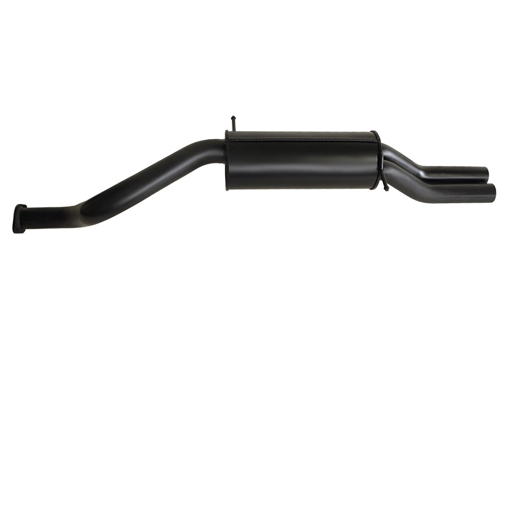 Ford Falcon AU Ute 2.5 Inch Rear Muffler With Dual Exit Suitable With Existing DEA Components Only.