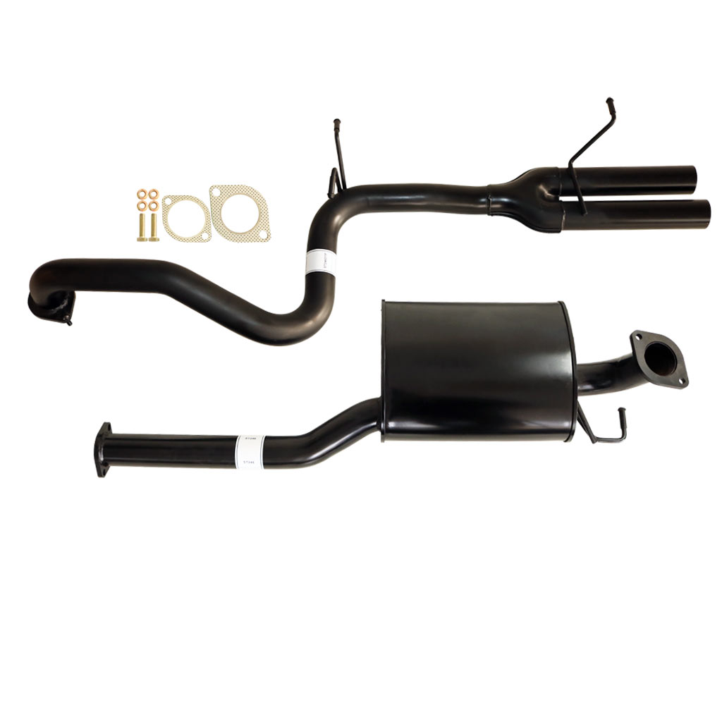 Ford Falcon BA BF XR6 Sedan 2.5" Catback SYS (Non Turbo) T/Pipe Rear exhaust system with muffler and dual exit pipes