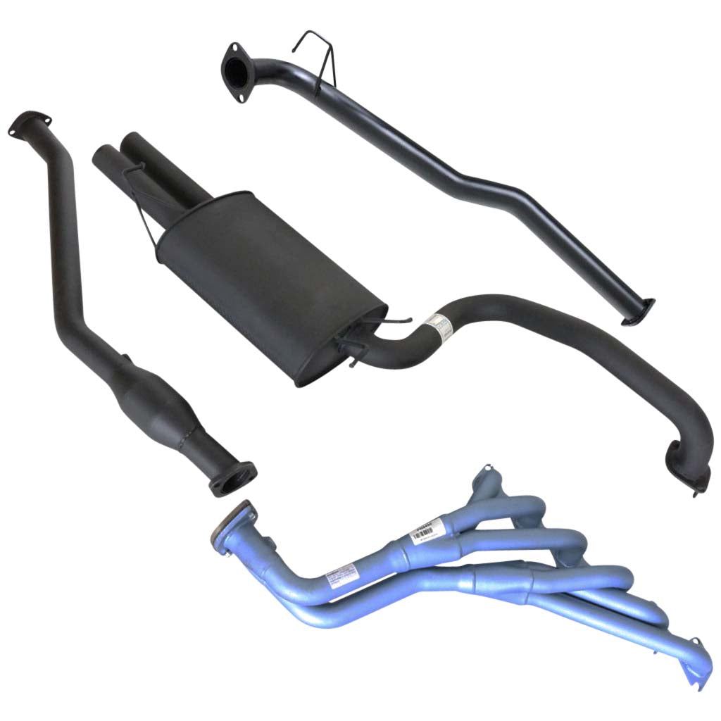 Falcon BA BF XR6 Sed 2.5 Inch Exhaust Rear Muffler PACEMAKER Header Hiflow Cat complete exhaust system components