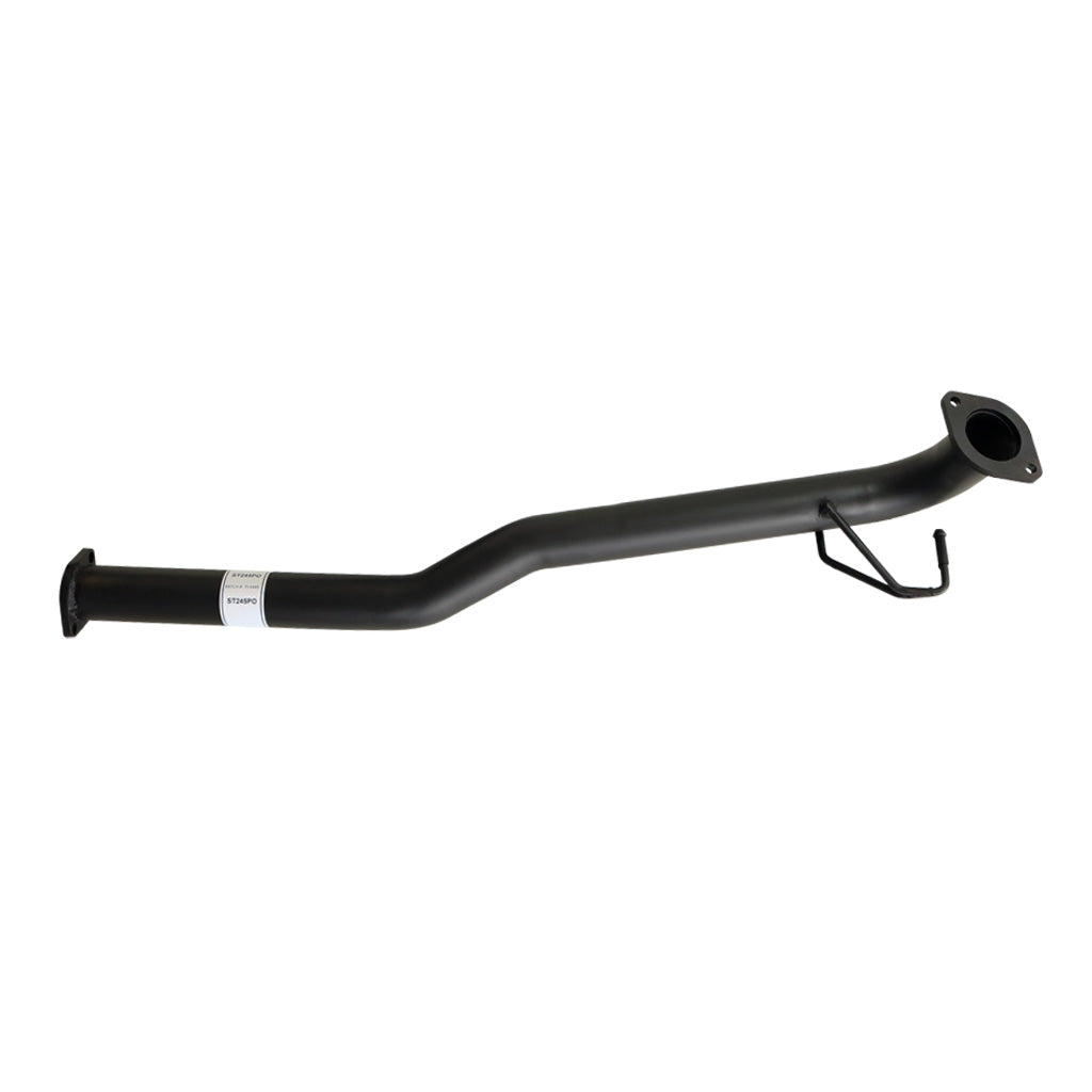 Falcon BA BF 6Cyl XR6 Sedan 2.5 Inch Catback Exhaust Rear Muf Only -Not Turbo in black coated steel pipe