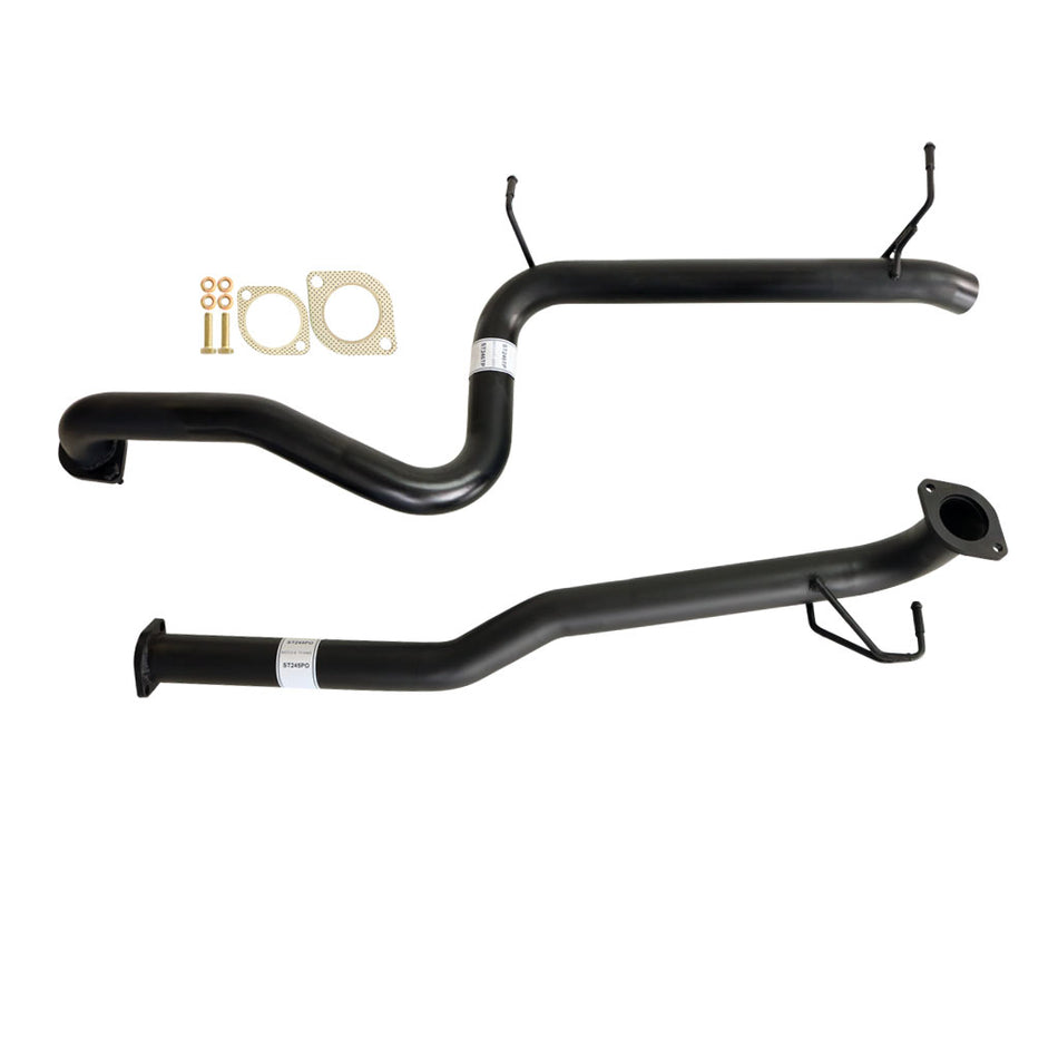 Ford Falcon BA - BF Sedan G6E XR6 2 1/2" Catback Kit Inc Pipe Only Front & Tailpipe with mounting gaskets and bolts