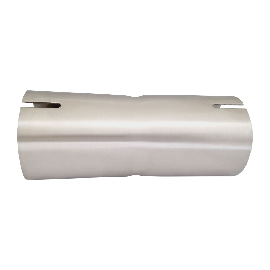 2.25-2.25 Inch Double Couplers 304 Brushed 6" (152mm) Long 1.5mm Wall Thickness