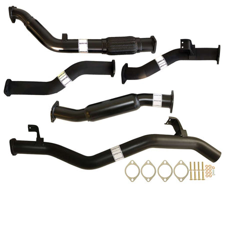 Toyota Landcruiser 79 Series VDJ79R V8 2007 - 10/2016 D Cab Ute 3 Inch Turbo Back Exhaust system components and gaskets