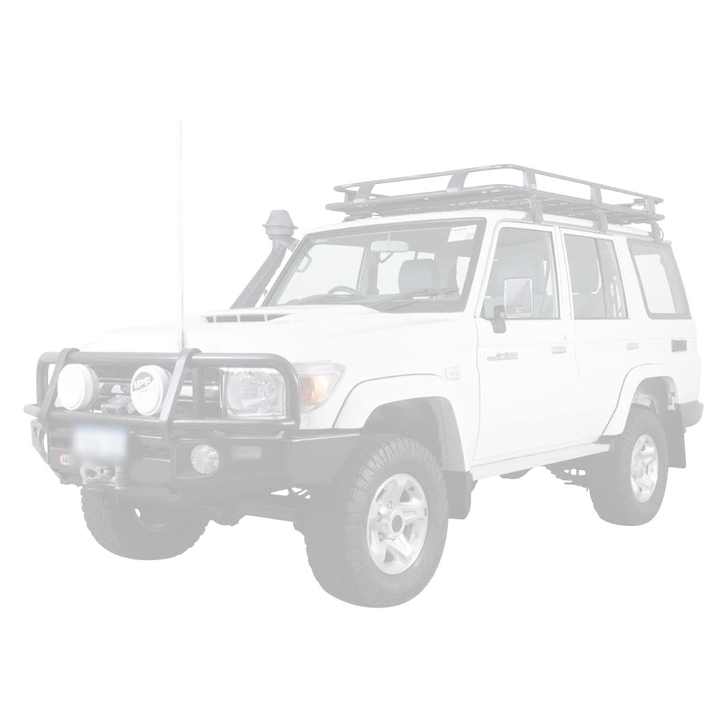 Toyota Landcruiser 76 Series VDJ76R V8 Wag MY17 3 Inch Turbo Back Exhaust stainless steel tubing and performance fitment