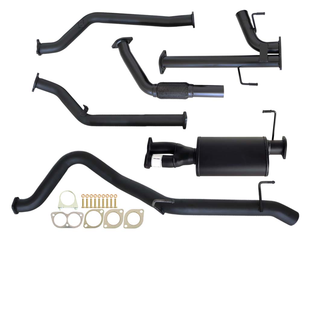 Toyota Landcruiser 200 Series V8 Wagon 3 Inch Turbo Back Exhaust Dump Pipe 2.5 inch with gaskets and components