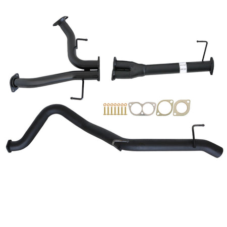 Toyota Landcruiser 200 Series V8 Wag Aug 2015 Onwards 3 Inch DPF Back Exhaust system with mounting gaskets and hardware components