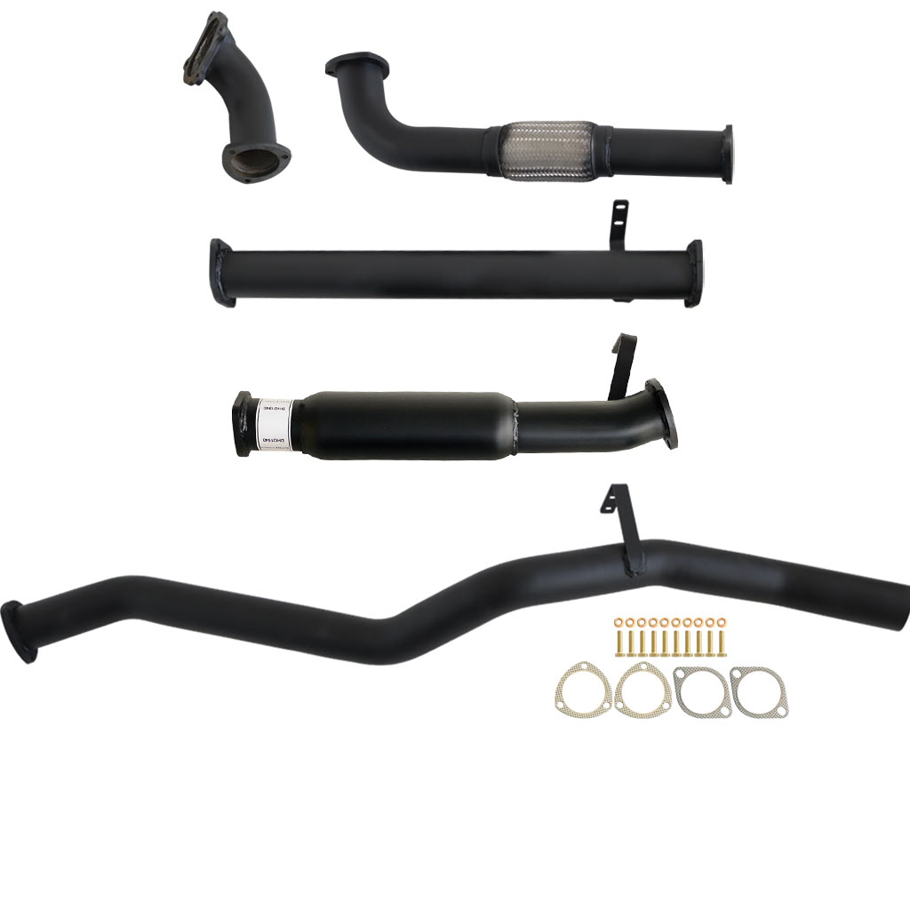 Toyota Landcruiser 60 Series 1980-1990 4L 3 Inch Turbo Back Exhaust 12H-T ***Made to Order*** with pipes and gaskets